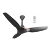 Crompton Silent Pro Enso 1225 mm (48 inch) BLDC Remote Controlled Ceiling Fan with Anti Dust Technology (Charcoal Grey)